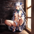 00470-[number]-23732438-8k, masterpiece, high quality, 4k, best quality, panties, nsfw,  (ahegao), on knees, fantasy setting, elf girl, prison