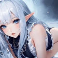 00000-[number]-3675673146-8k, masterpiece, high quality, 4k, best quality, panties, nsfw,  (ahegao), on knees, fantasy setting, elf girl