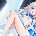00000-[number]-3675673189-8k, masterpiece, high quality, 4k, best quality, panties, nsfw,  (ahegao), on knees, fantasy setting, elf girl