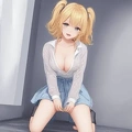00185-[number]-578837460-Anime girl, high quality, 4k, best quality, cleavage, nsfw,  (ahegao), on knees, anime girl on knees