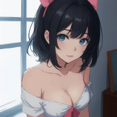 00128-[number]-2461095718-Anime girl, high quality, 4k, best quality, cleavage, nsfw,  cum, ahegao