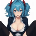 00112-[number]-2461095702-Anime girl, high quality, 4k, best quality, cleavage, nsfw,  cum, ahegao