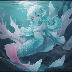 00030-[number]-1678319178-lineart, 2d , 1girl, ((monster girl, fish girl, slime, tentacles)), liquid, dripping, (furry female 0.85), monster mash, (fish),