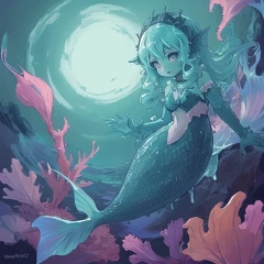00033-[number]-1678319181-lineart, 2d , 1girl, ((monster girl, fish girl, slime, tentacles)), liquid, dripping, (furry female 0.85), monster mash, (fish),