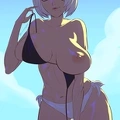 CptFrenchFry 2B showing off her large assets jabh4e