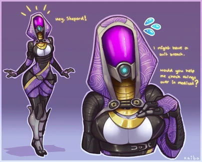 Anomaly5552 Tali is the best. kut8by 2