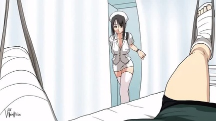 Nurse wants to bury your face in her ass! (VanAnimation) u784hj