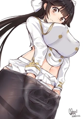 ri0tguy Takao with hands in pantyhose jtfixc