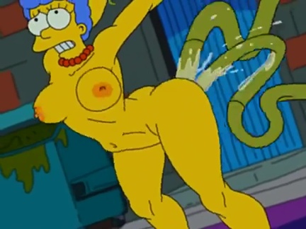 Marge Simpson Getting A Lot Of Alien Love. (Nikisupostat) [The Simpsons] 1033J2d