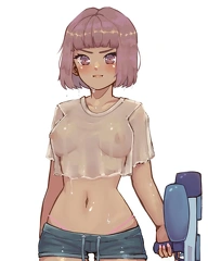 Sushes Dumb shirt choice for a water fight (by Sushes) 13ifaj7