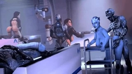 Gawian1 Miranda, Ashley And Liara Getting Caught Up In Cerberus Experiments With Husks. Ofegjs
