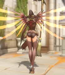 I Fap To Mercy Mercy's dress does not glitch out anymore during her 'Caduceus' emote. It was possible to get a full ass shot yd5a4e