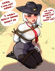 yousheyy Ashe tied up and in a predicament (BlushySpicy) 11aegpr