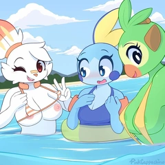 AFreakingGhoul Pool party! (pinkcappachino) pbp2rm