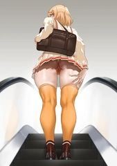 maybeharu A view of short skirt from below x7y71f