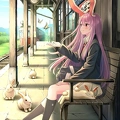 CheetahSperm18 Reisen chilling with some friends [Touhou] h0nmnq