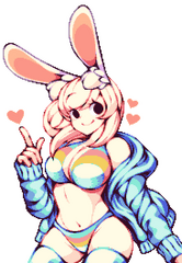 nafoozie Pixel Bunny [Fiz Bun] gzrxb9