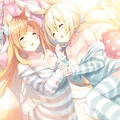Arialynna Bunnygirl and foxgirl slumber party gsbg54