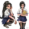 nakedgengu Schoolgirl Sage, Neon, Killjoy and Jett (Genjiruu) 14t85tt 1