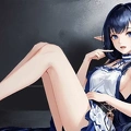 00000-[number]-3675673147-8k, masterpiece, high quality, 4k, best quality, panties, nsfw,  (ahegao), on knees, fantasy setting, elf girl