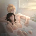 sequence string Cloud & Tifa after a long day at work (Azezazel) zzd59a