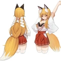 Xairdanr Kitsune can do the pose as well, just like pups! 12ys4a6 2